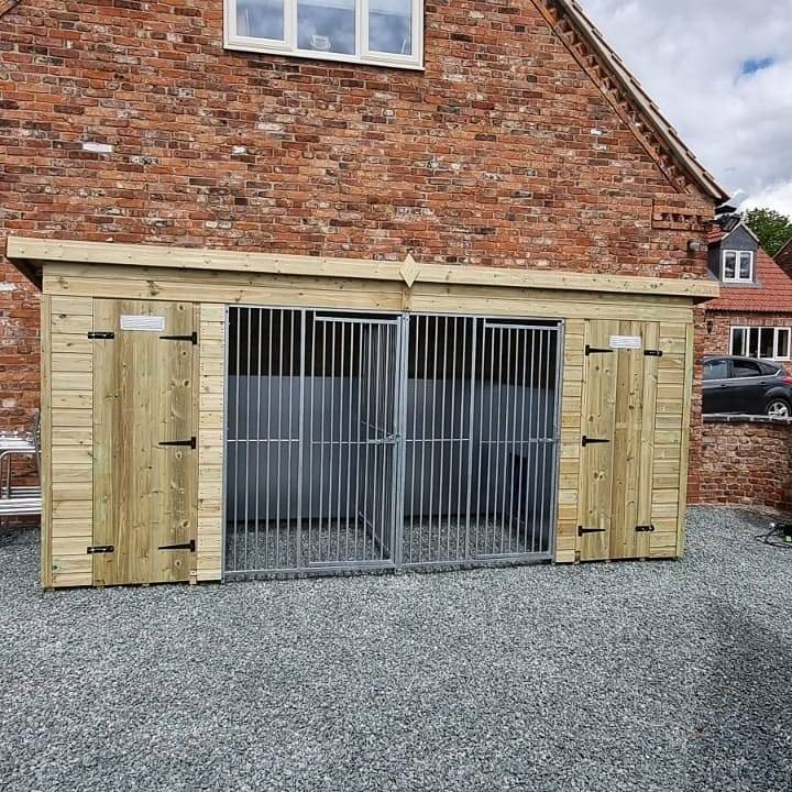 Duo Pent Animal Housing