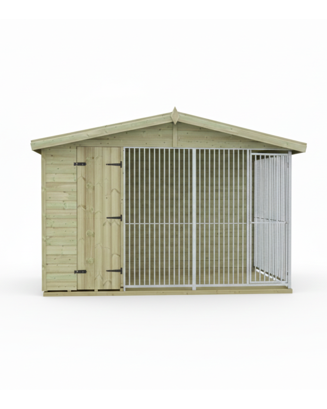 10 X 4 ft Single Dog Kennel | Installation Included
