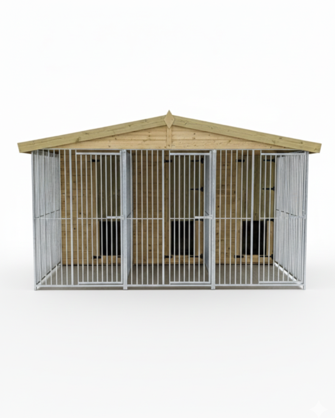 10 X 10 ft Triple Dog Kennel | Installation Included