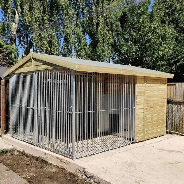 10 X 12 ft Double Dog Kennel