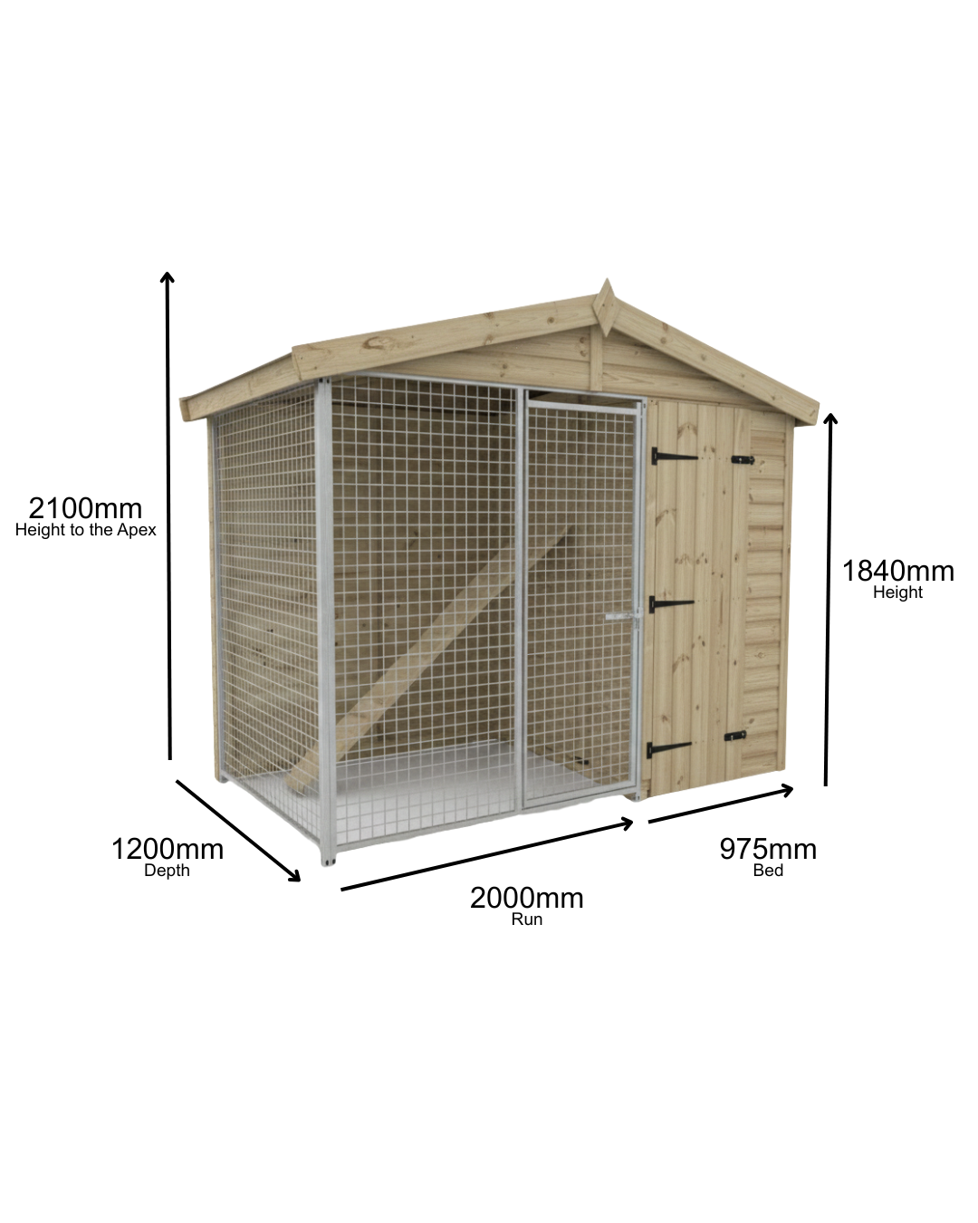 10 X 4 ft Single Cattery | Installation Included | Installation Included