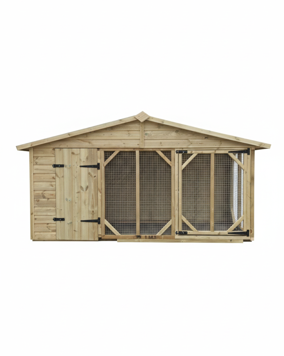 10 X 4 ft Single Dog Kennel  / Animal Housing | Installation Included