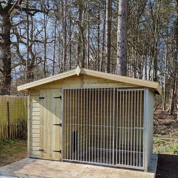 10 X 10 ft Single Dog Kennel