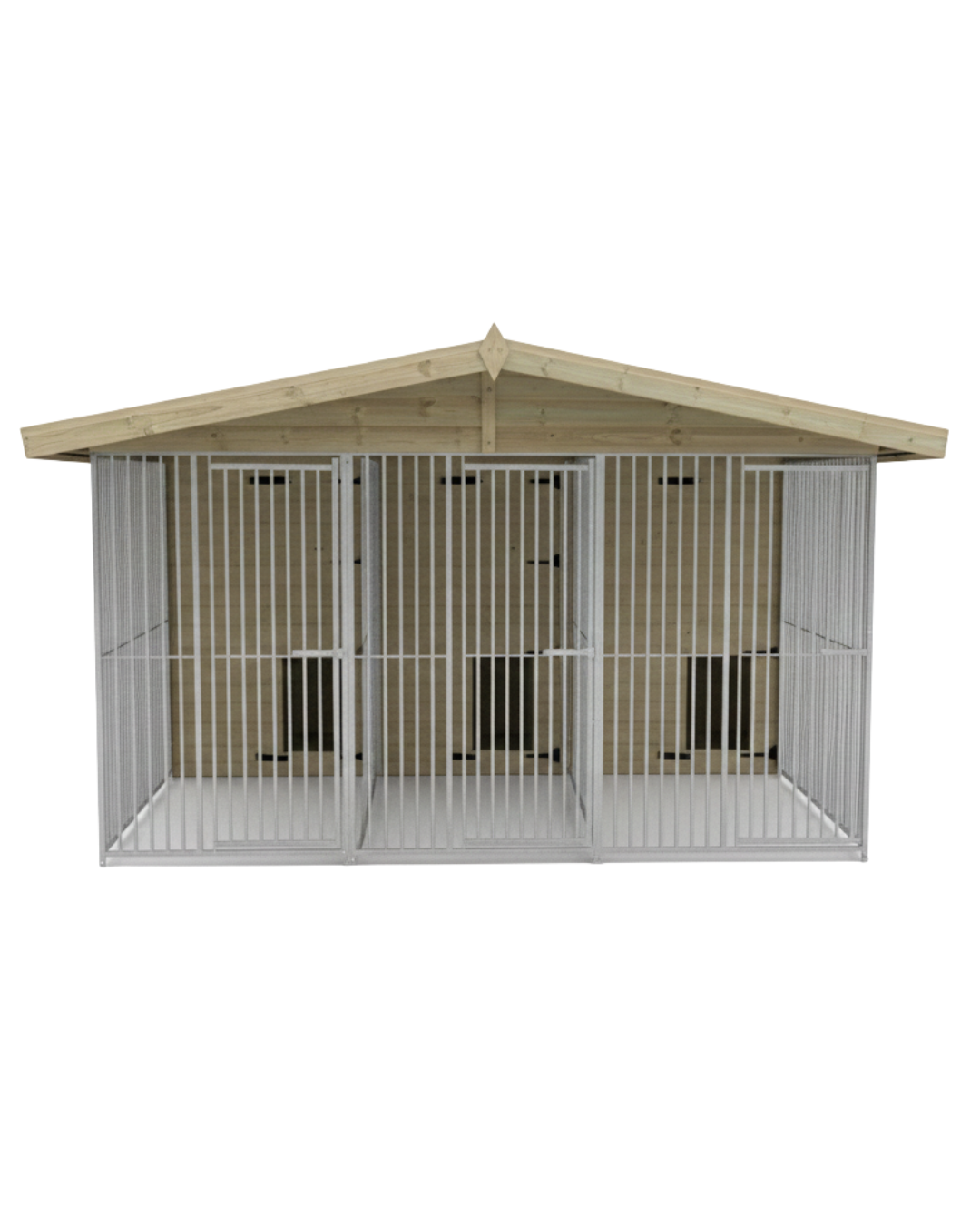 12 X 12 ft Triple Dog Kennel | Installation Included – Benchmark Kennels