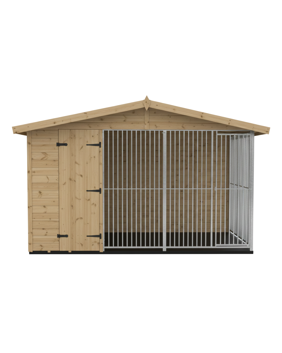12 X 4 ft Single Dog Kennel | Installation Included