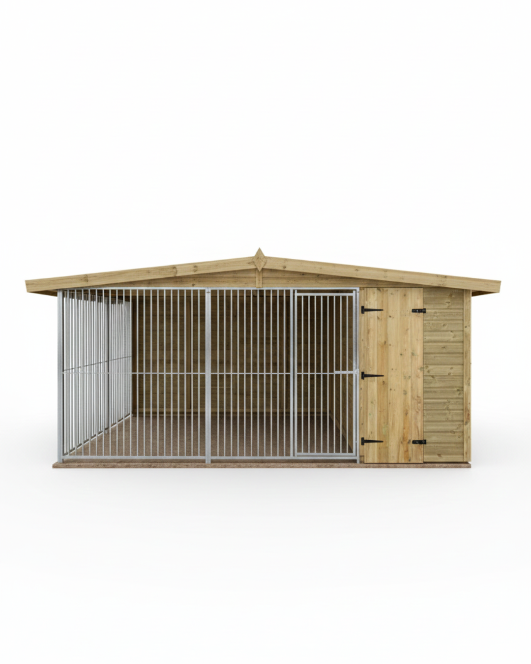12 X 6.5 ft Single Dog Kennel | Installation Included