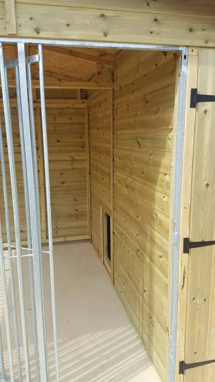 12 X 8 ft Single Dog Kennel