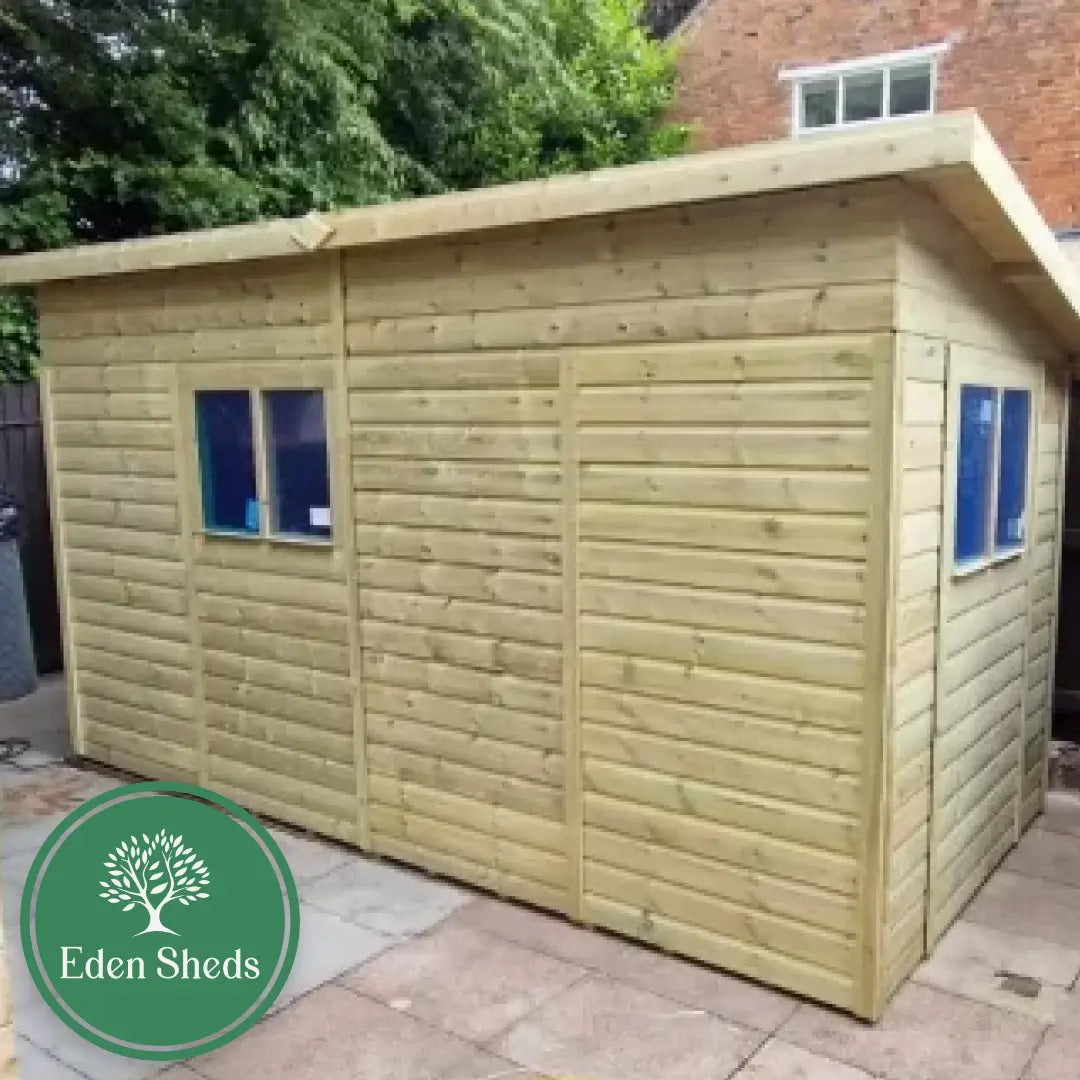 14 x 6ft Pent Shed