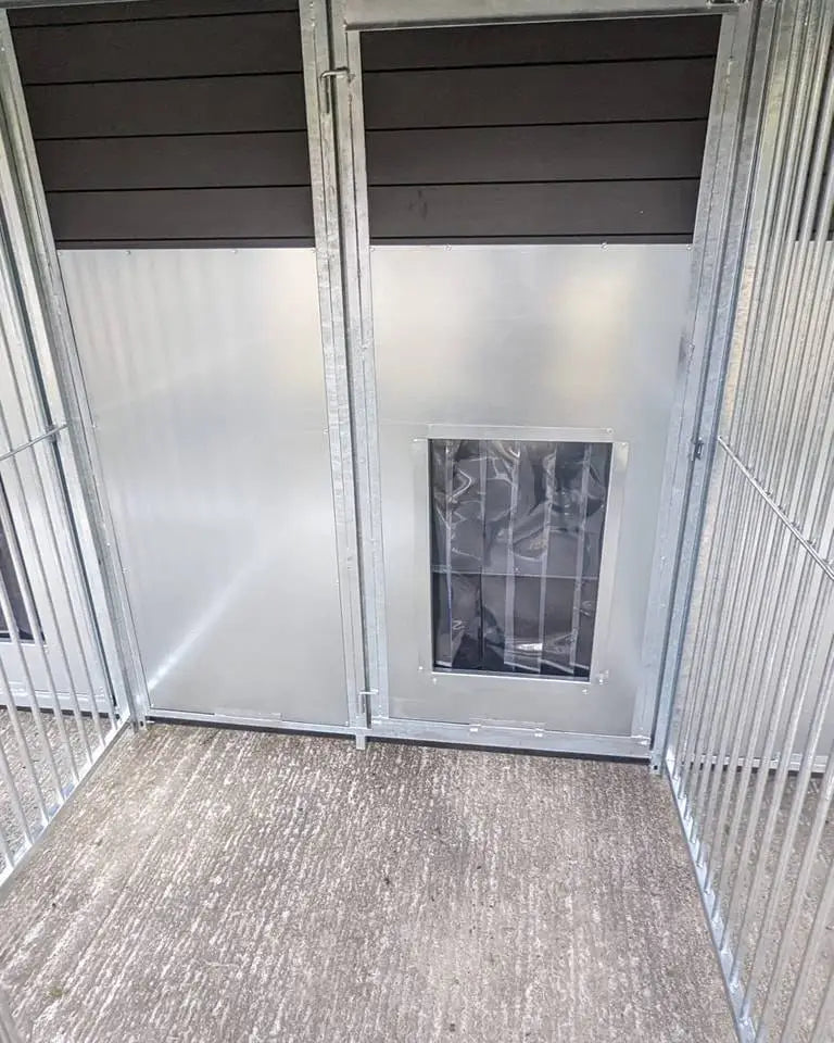 12 X 10 ft Triple Eco Thermal Plastic Dog Kennel