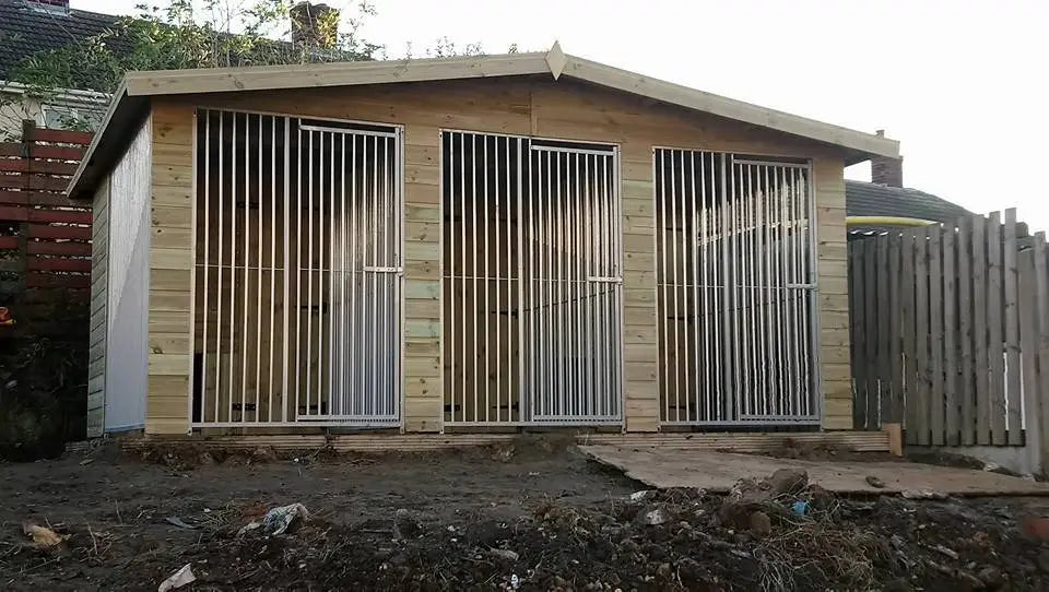 15 X 8 ft Triple Dog Kennel