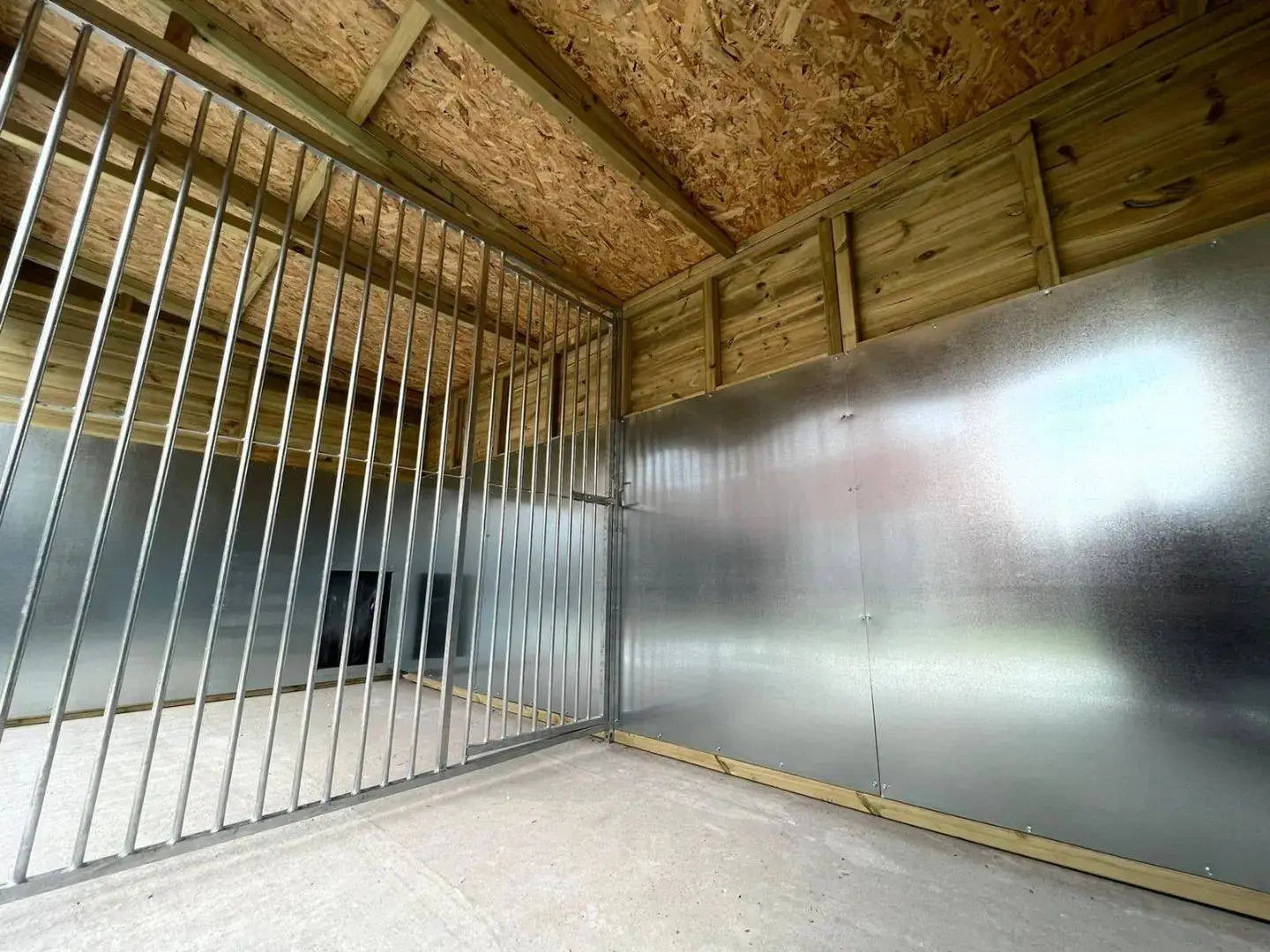 19 X 7 ft Pent Duo Kennel