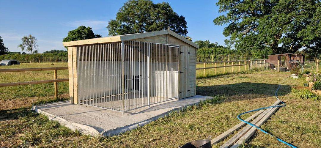 12 X 6.5 ft Single Dog Kennel