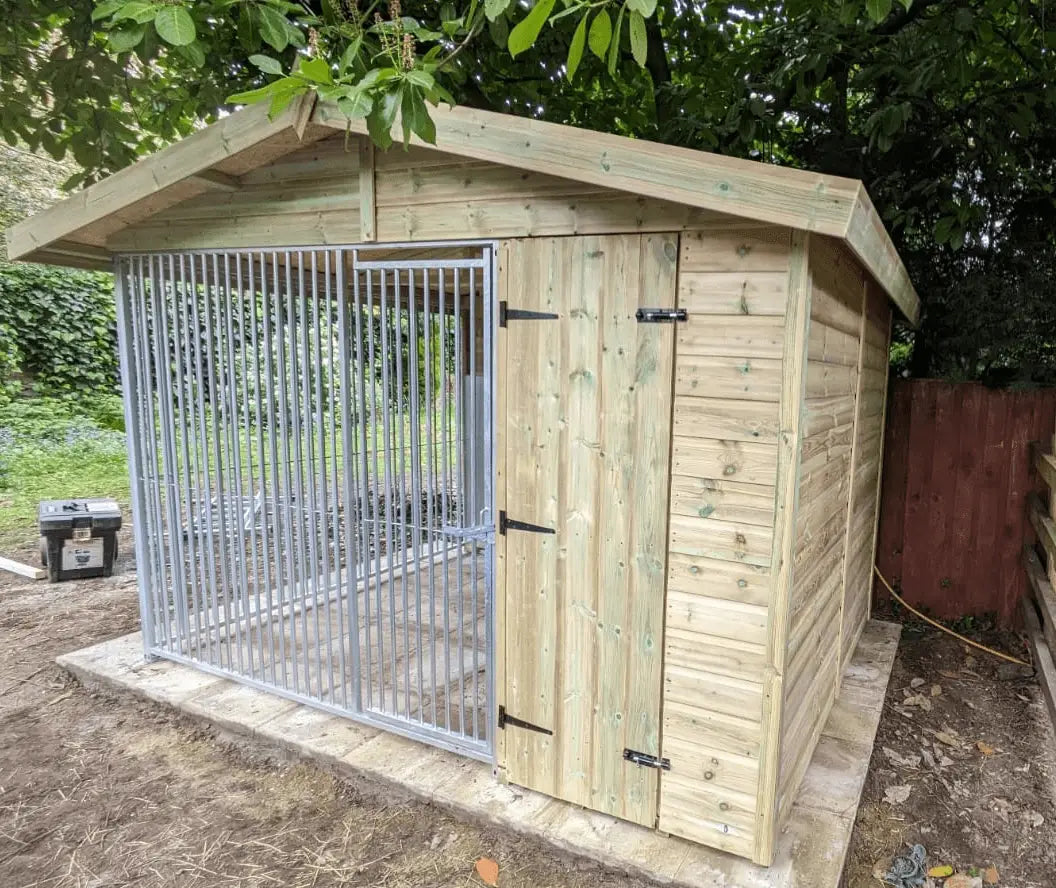 10 X 8 ft Single Dog Kennel