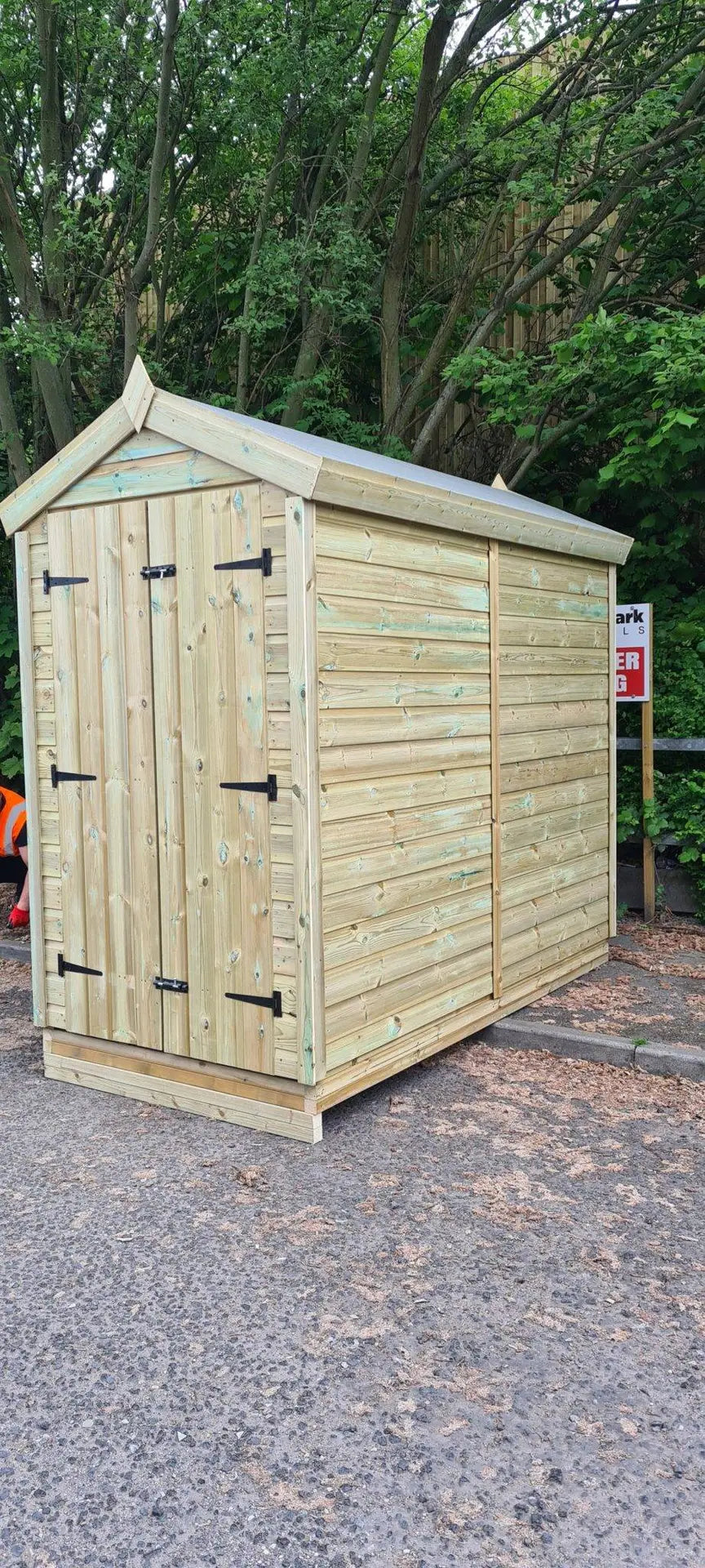 5 x 8 ft Shed