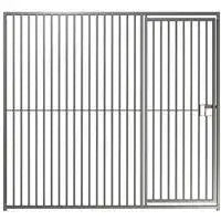 1.2m x 1.84m - Heavy duty Premium Galvanised - 5cm Gap Panels DOOR
