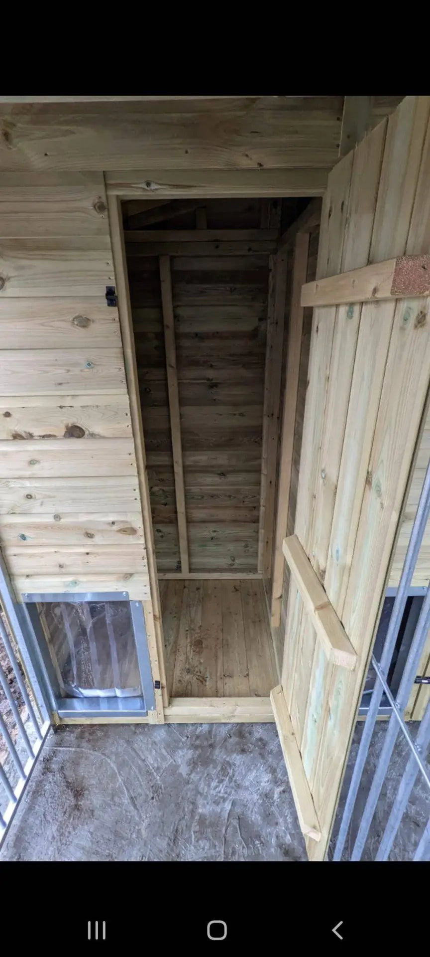 6.5 X 10 ft Double Dog Kennel