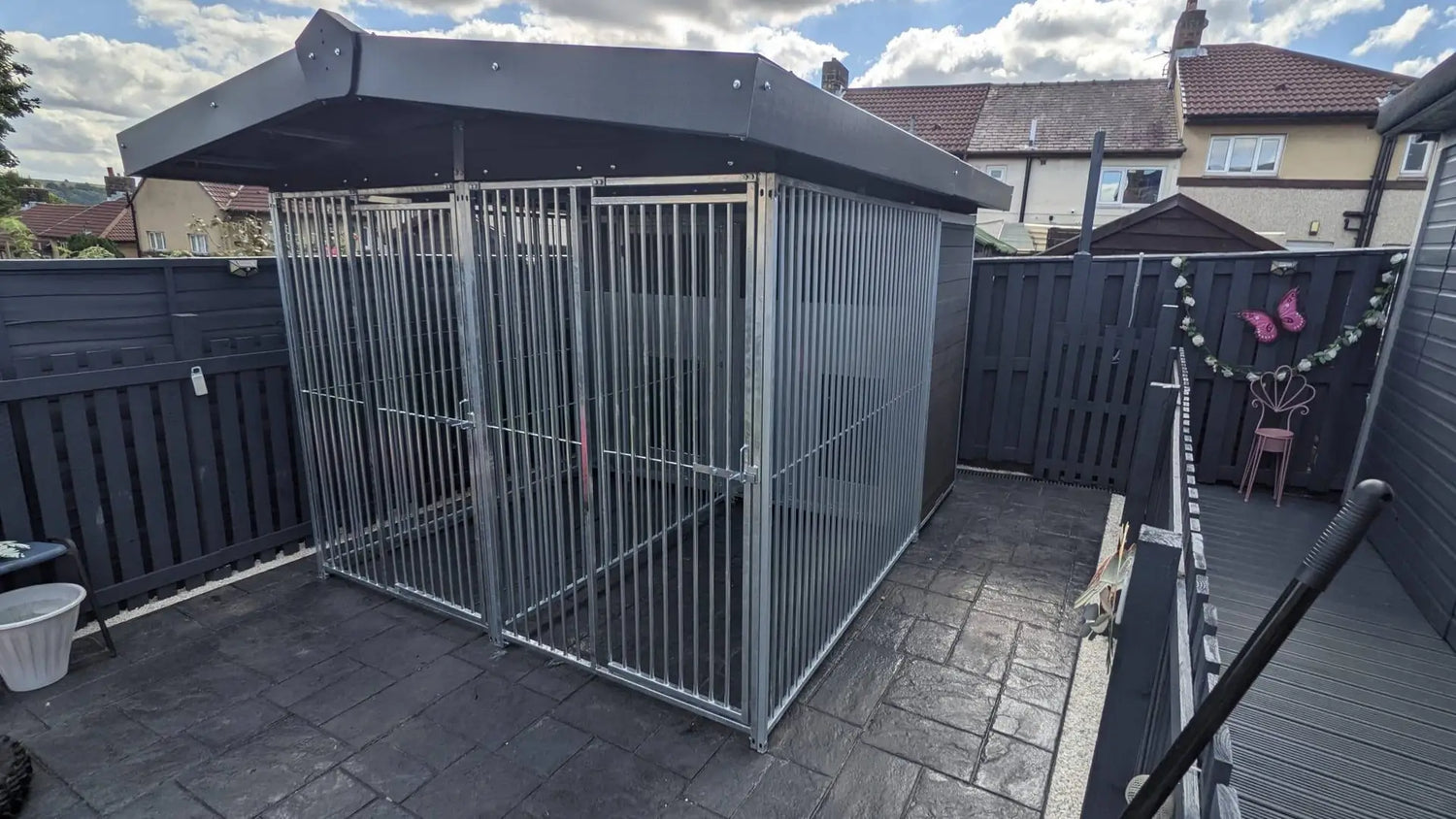 6.5 X 10 ft Duo Eco Thermal Plastic Dog Kennel