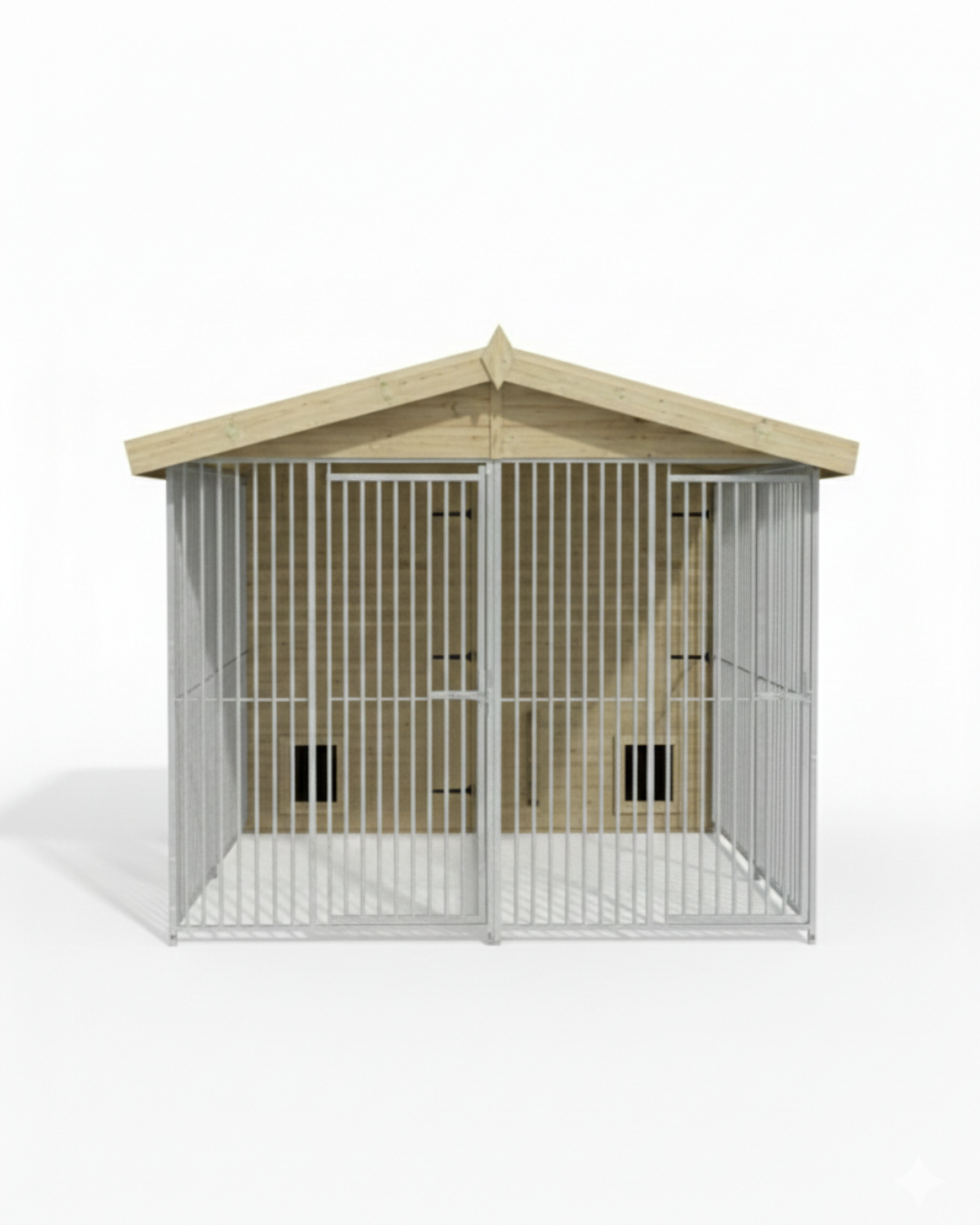 8 X 10 ft Double Dog Kennel | Installation Included