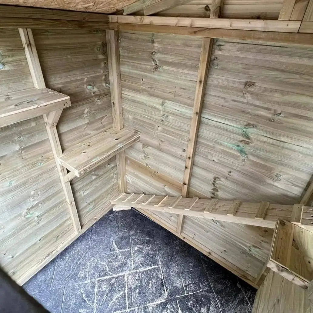 10 X 6.5 ft Single Cattery | Installation Included