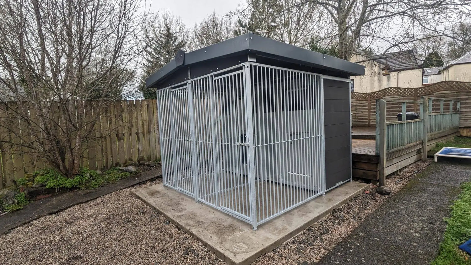 6.5 X 8 ft Duo Eco Thermal Plastic Dog Kennel