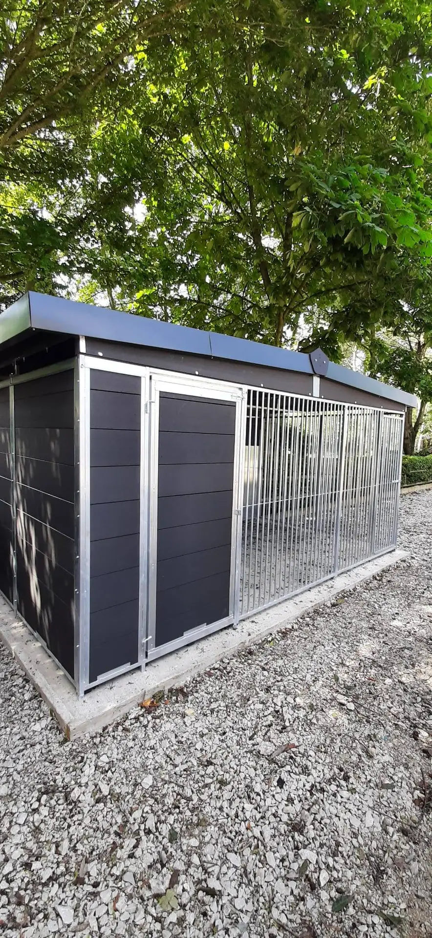 14 X 8 ft Single Eco Plastic Dog Kennel