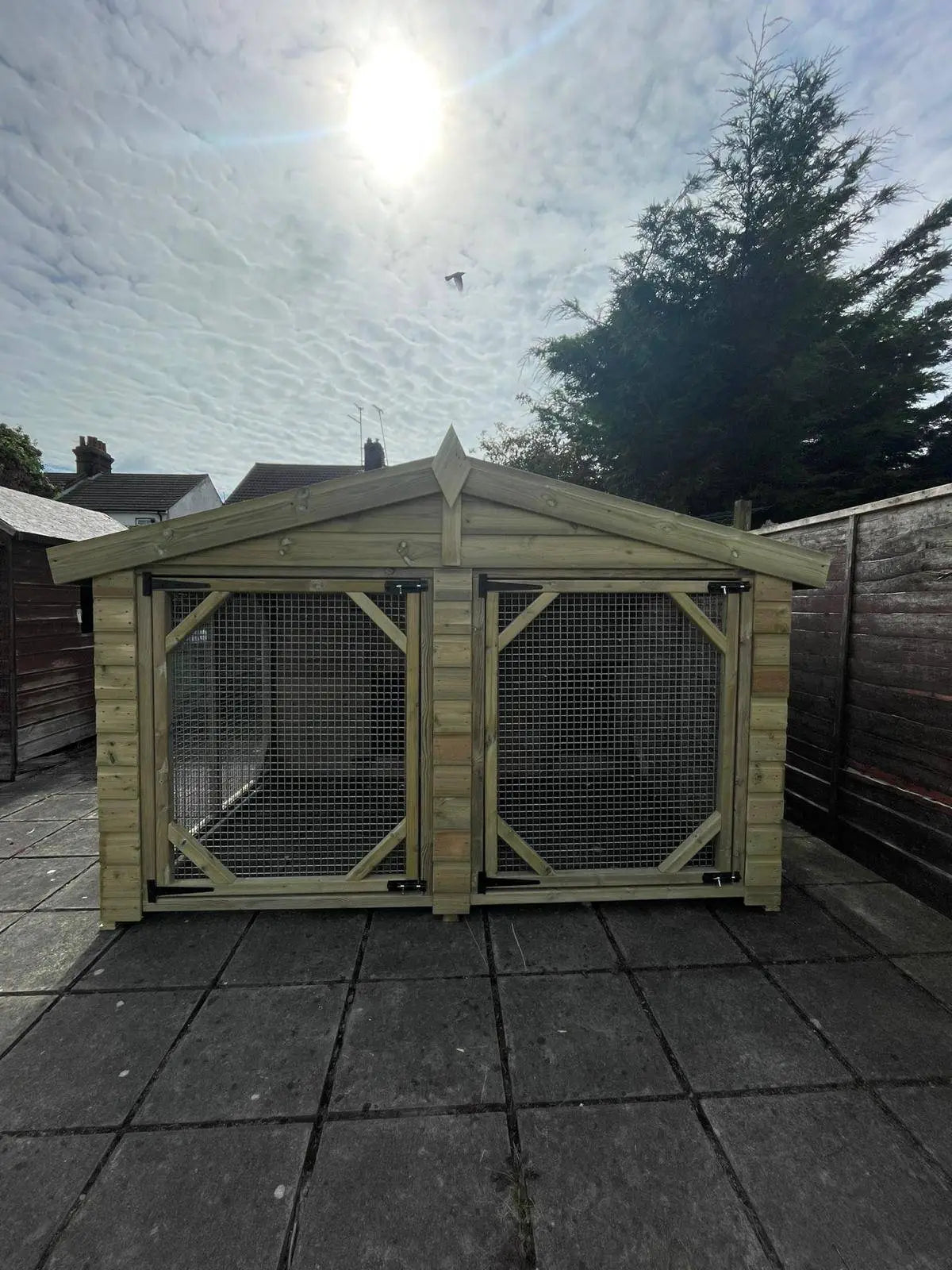 10 X 12 ft Double Dog Kennel  / Animal Housing