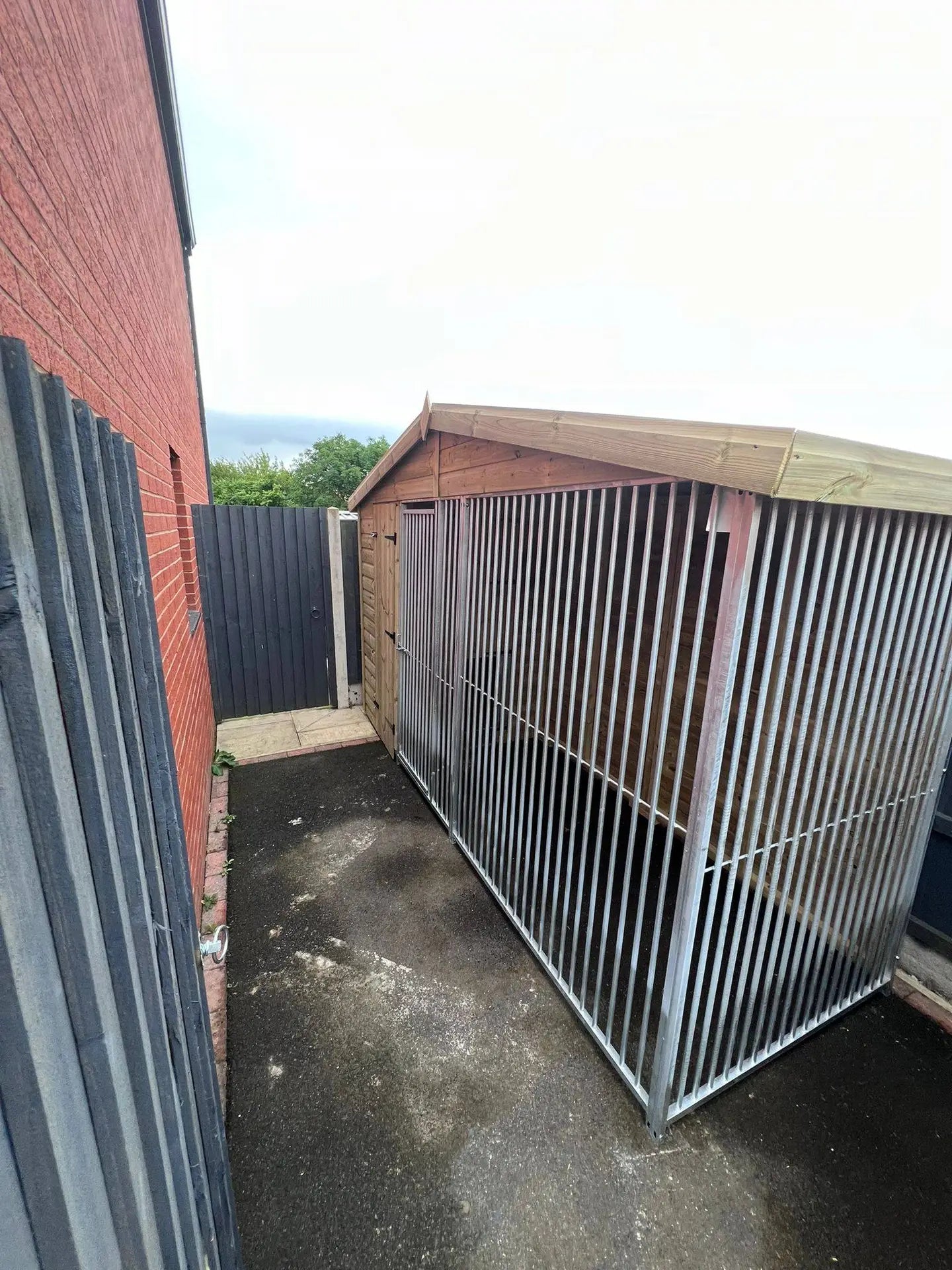 14 X 4 ft Single Dog Kennel